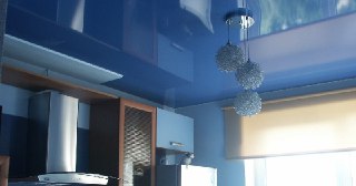Натяжной потолок на кухню Шумерля, цена от 6323 руб.